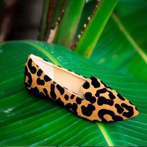 Closeout Sale! Tan Black Leopard Ballerina Flats Size 6 & Size 7